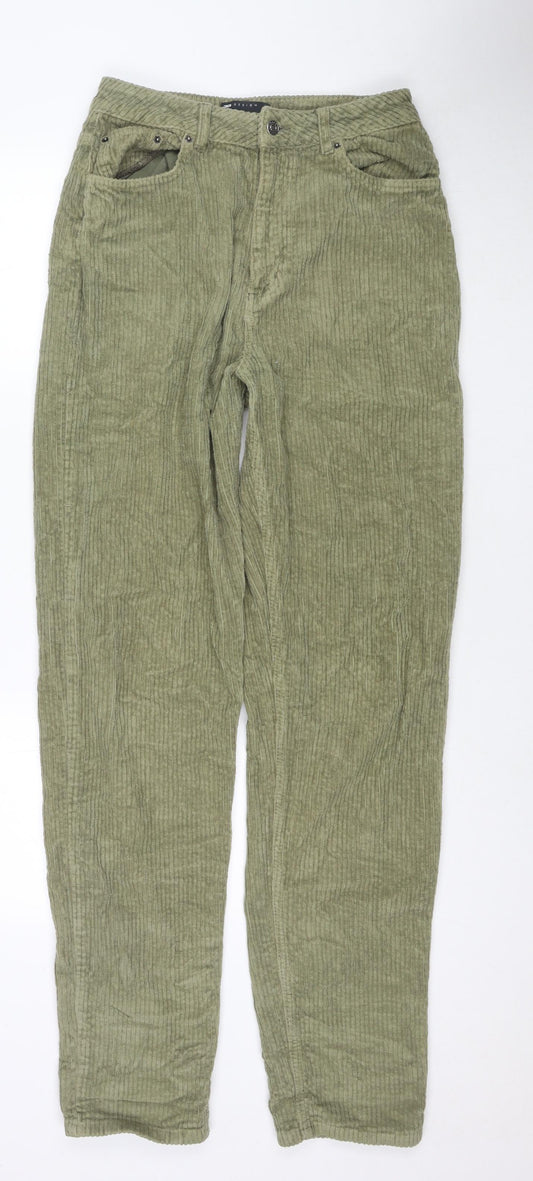 Mens UK Size 28 in ASOS Regular Fit Green Trousers