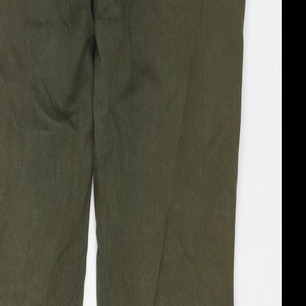 Womens UK Size 28 in Gap Regular Fit Straight Green Jeans