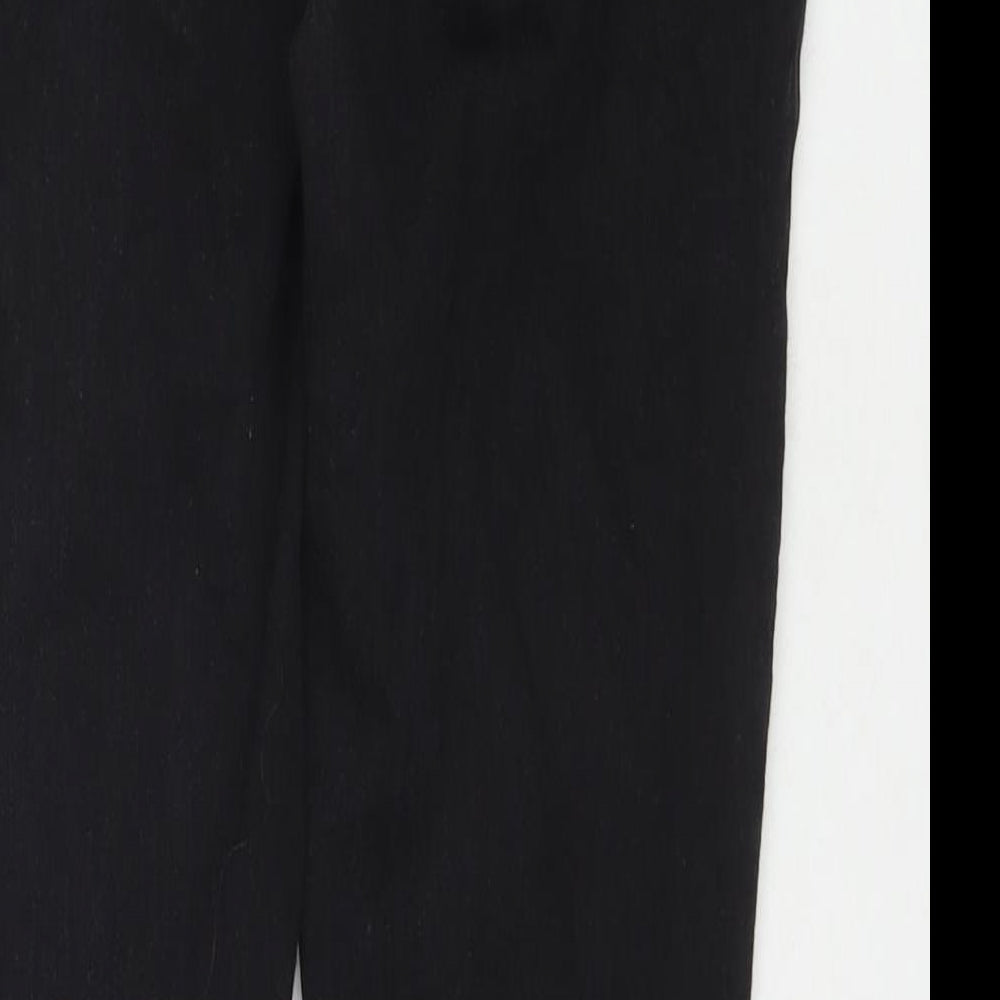Womens UK Size 12 Denim & Co. Regular Fit Skinny Black Jeans
