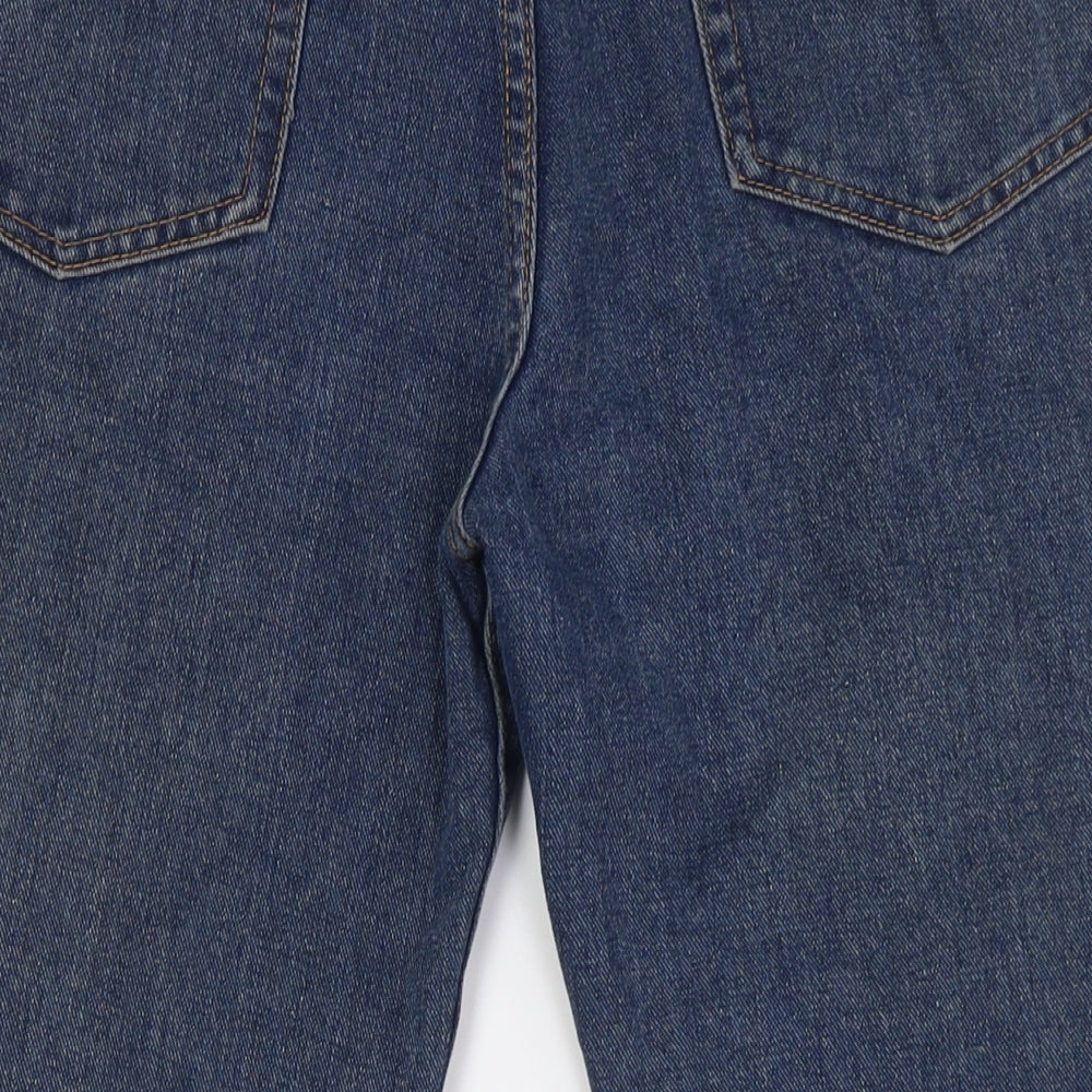 Mens UK Size 36 in RV Regular Fit Straight Blue Jeans