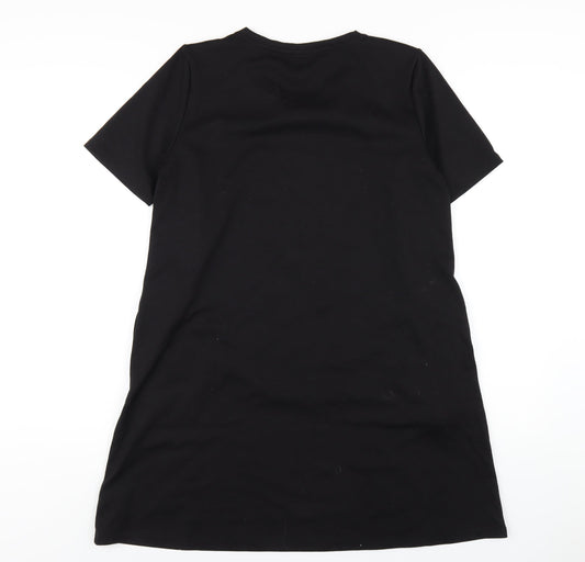 Gap Womens Black Polyester A-Line Size M Round Neck Pullover