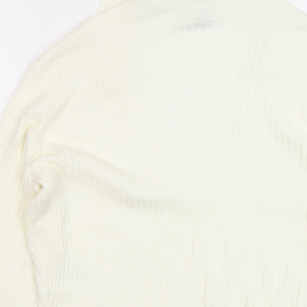 Womens UK Size L H&M Ivory Pullover Jumper