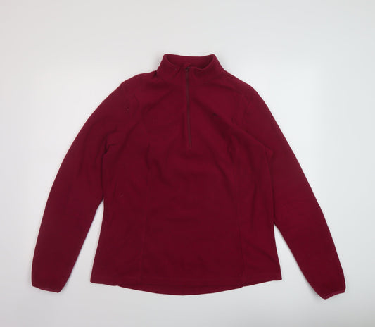 Womens UK Size L Quechua Purple Pullover Sweatshirt