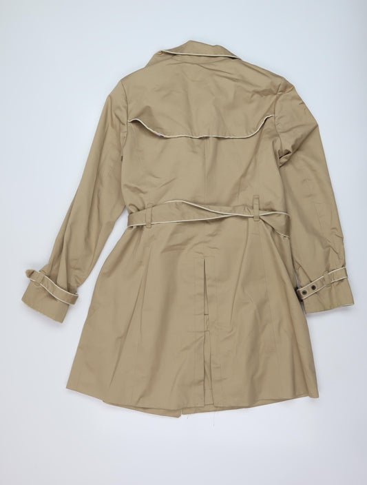 Gap Womens Beige Overcoat Coat Size M Button