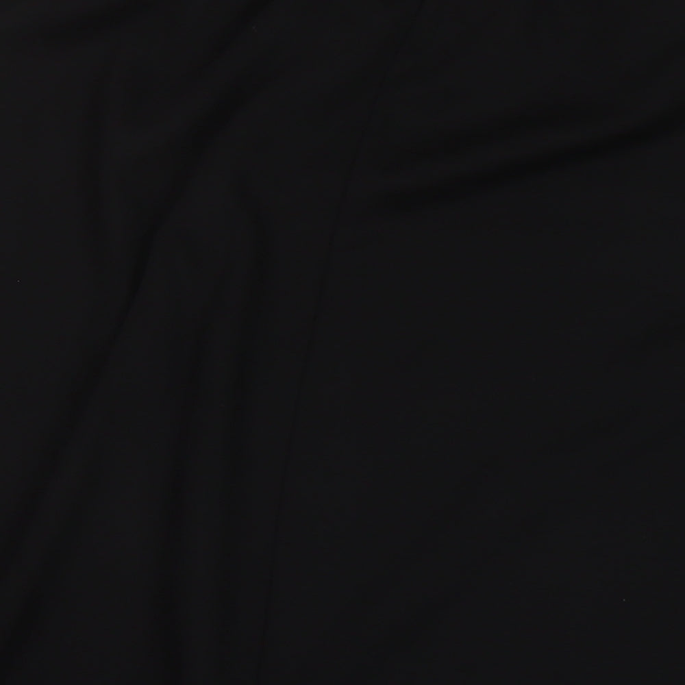 Damart Womens Black Polyester A-Line Skirt Size 24