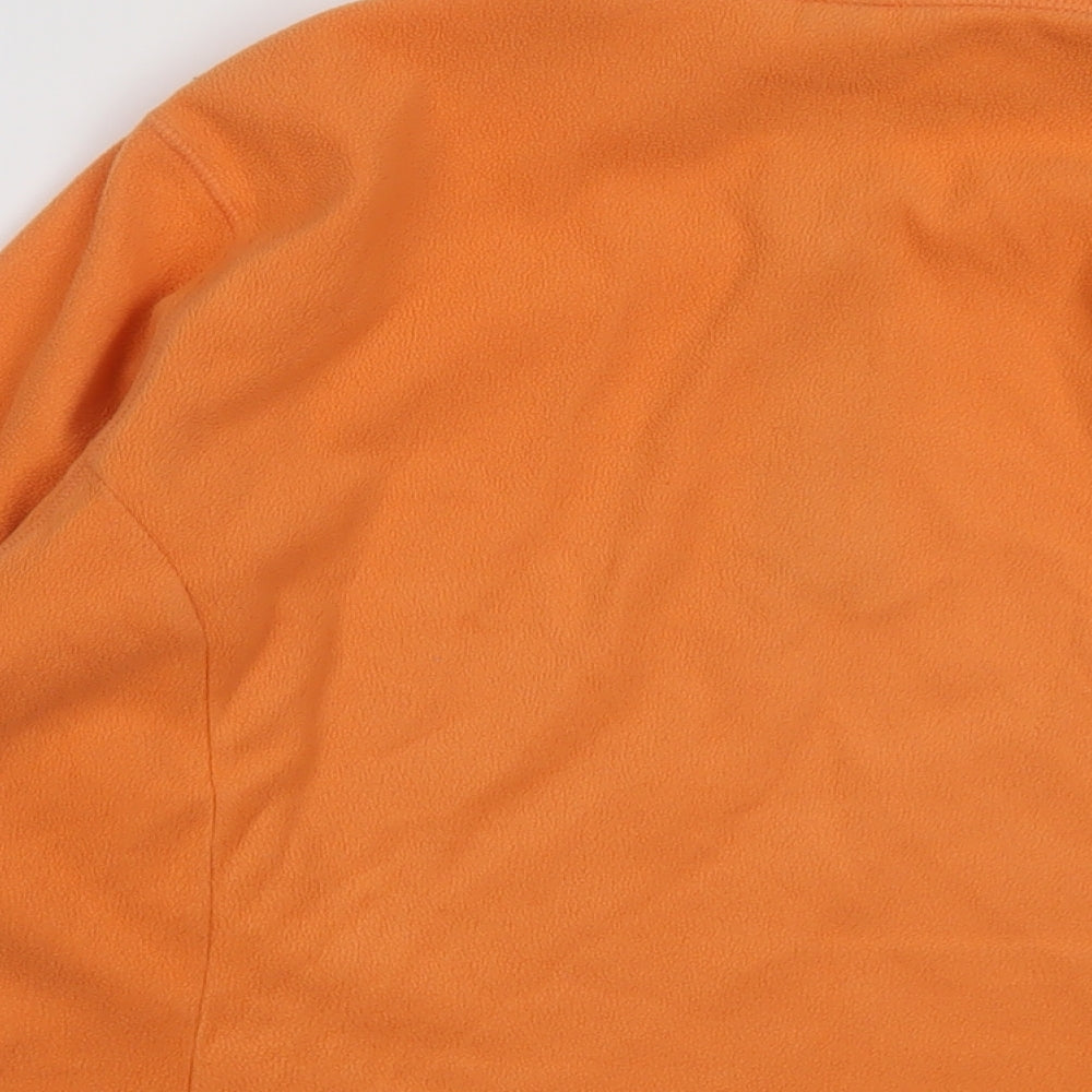 Womens UK Size 10 Land's End Orange Pullover Sweatshirt