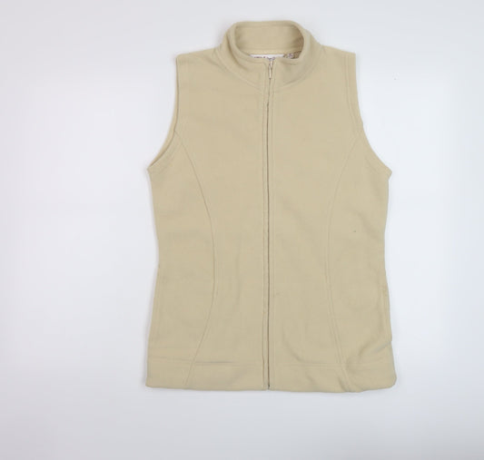 Womens UK Size 10 EWM Beige Gilet