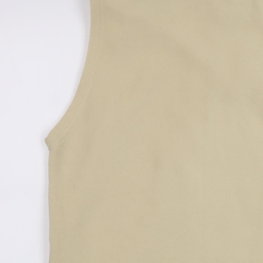 Womens UK Size 10 EWM Beige Gilet