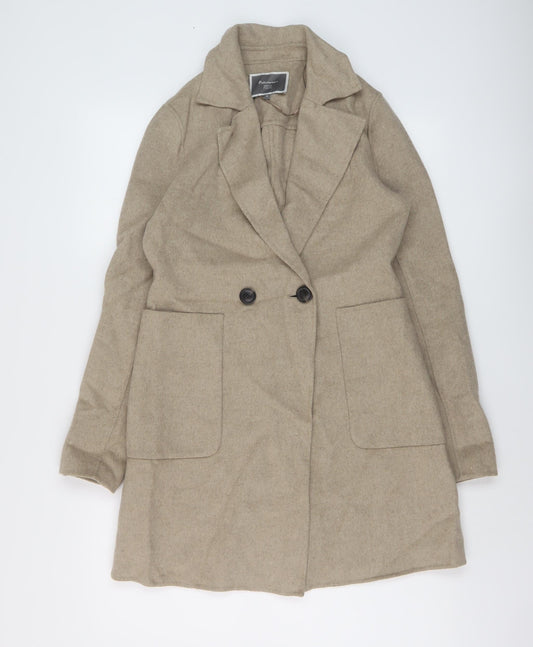 Womens UK Size 6 NEXT Beige Overcoat