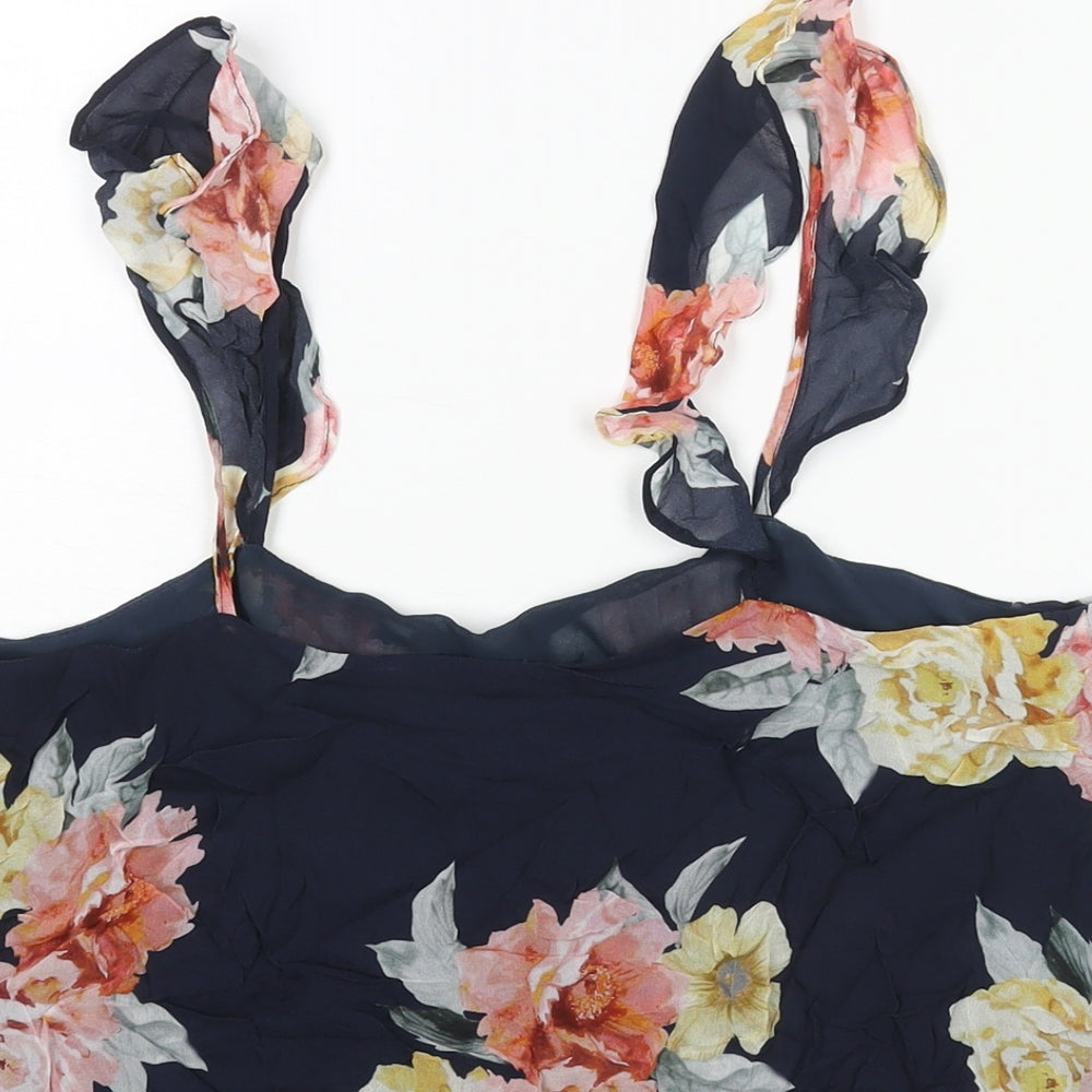 Womens UK Size 12 Forever New Blue Camisole Blouse
