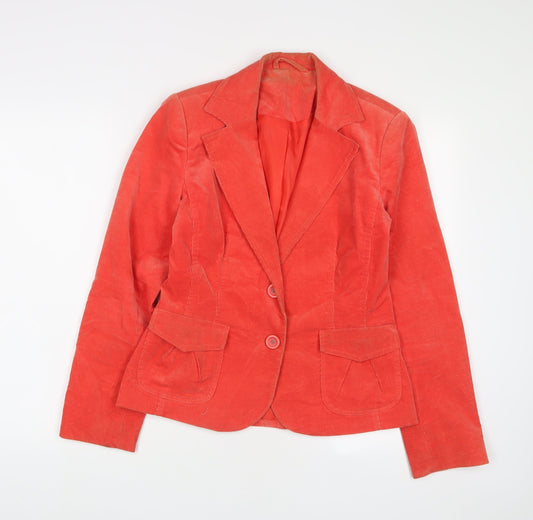Womens UK Size 12 New Look Red Jacket