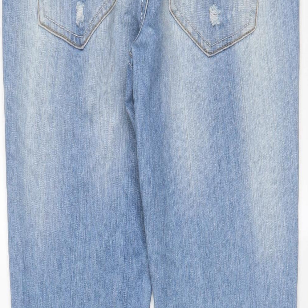 Dollhouse Womens Blue Cotton Skinny Jeans Size 28 in L28 in Regular Zip