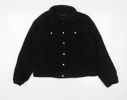 Womens UK Size 10 Brave Soul Black Jacket