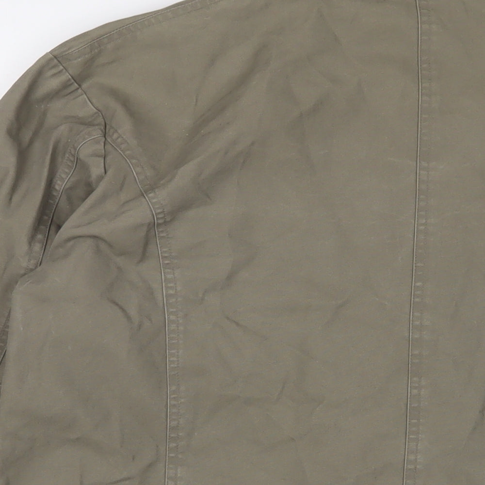 Mens UK Size S Simon Clark Green Jacket