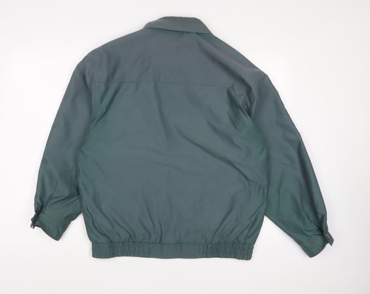 Aldon Mens Blue Jacket Size M Zip