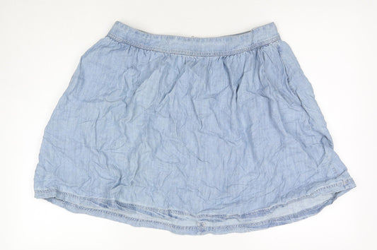 Womens UK Size 14 NEXT Flare Denim Skirt