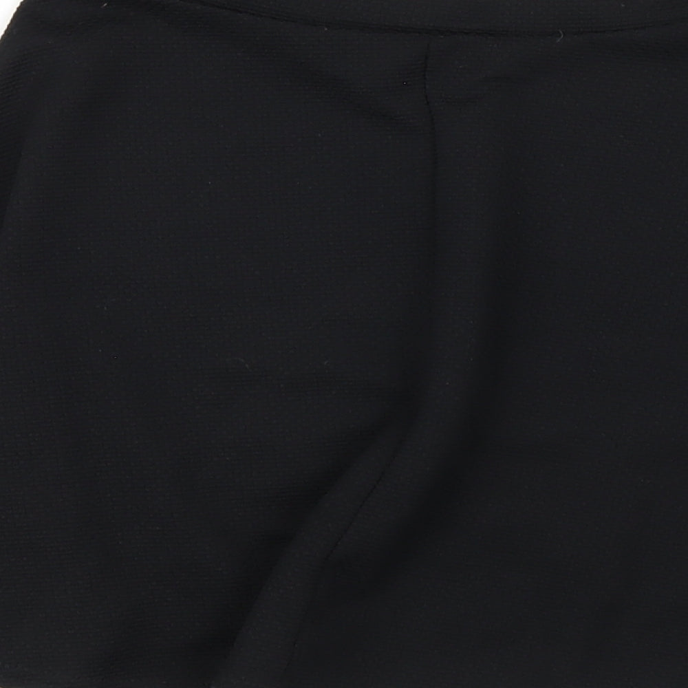 New Look Womens Black Polyester A-Line Skirt Size 6