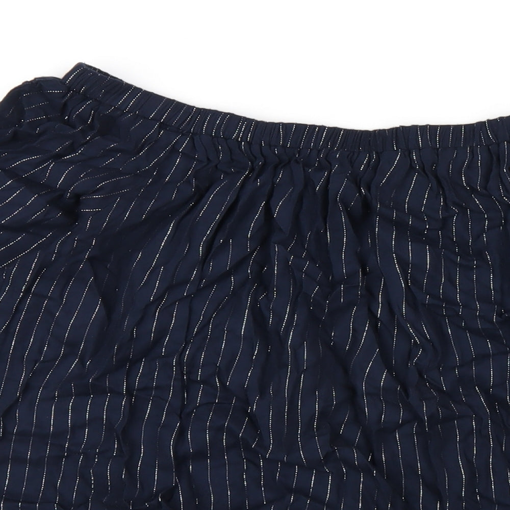Womens UK Size 10 NEXT Blue Basic T-Shirt