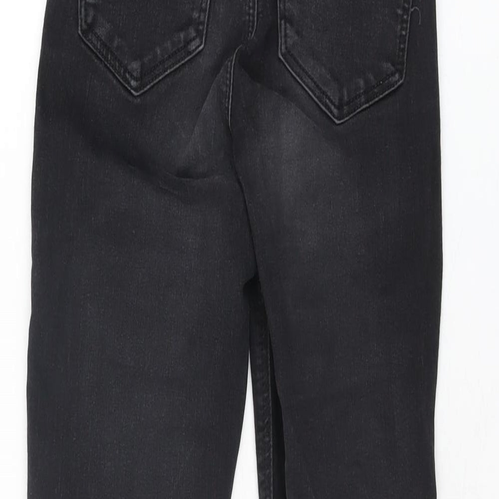 Womens UK Size 25 in Topshop Regular Fit Skinny Black Jeans