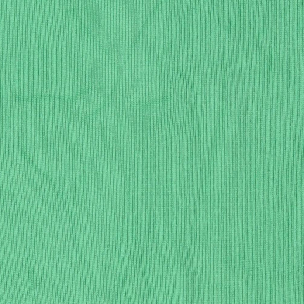 Marks and Spencer Womens Green Viscose A-Line Skirt Size XL