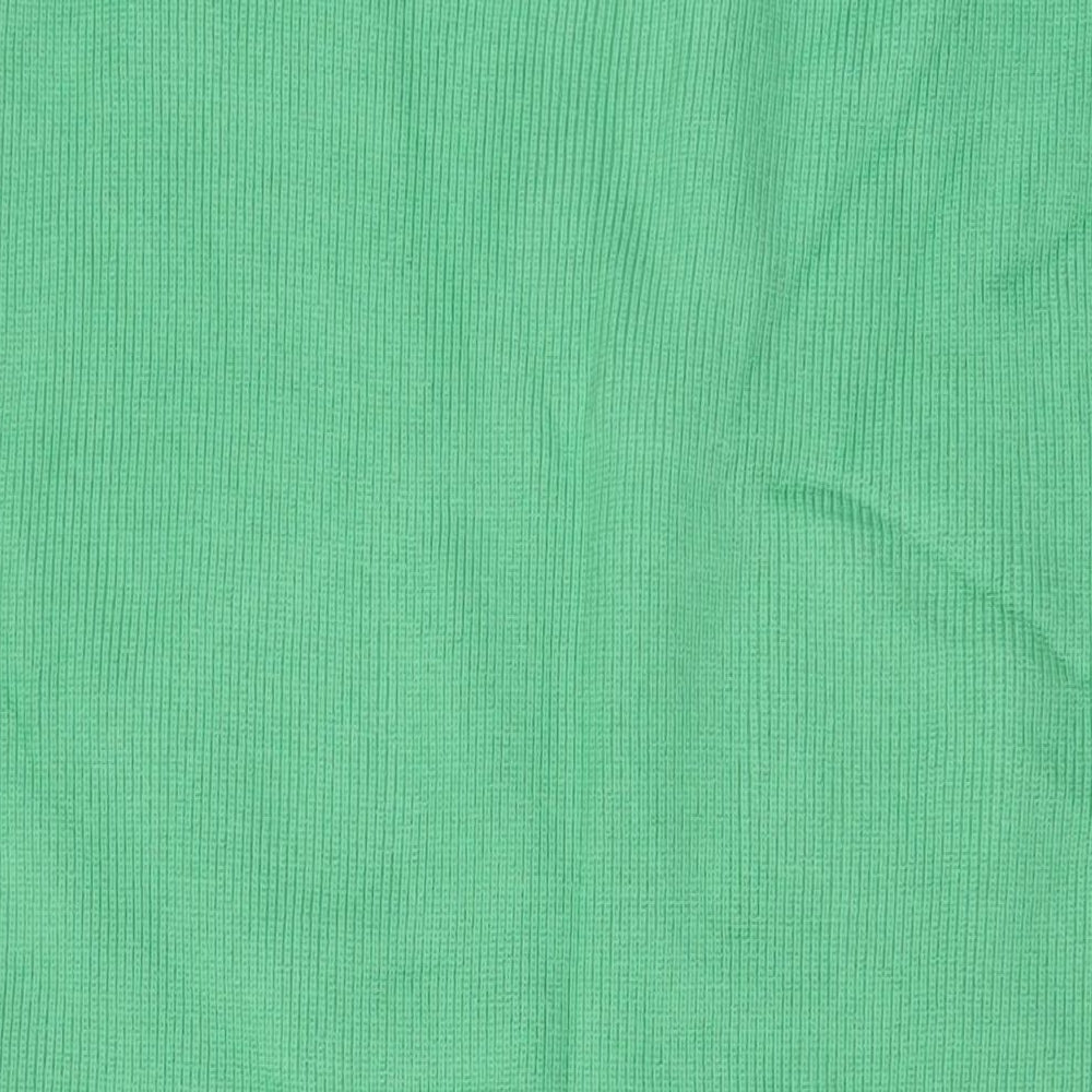 Marks and Spencer Womens Green Viscose A-Line Skirt Size L