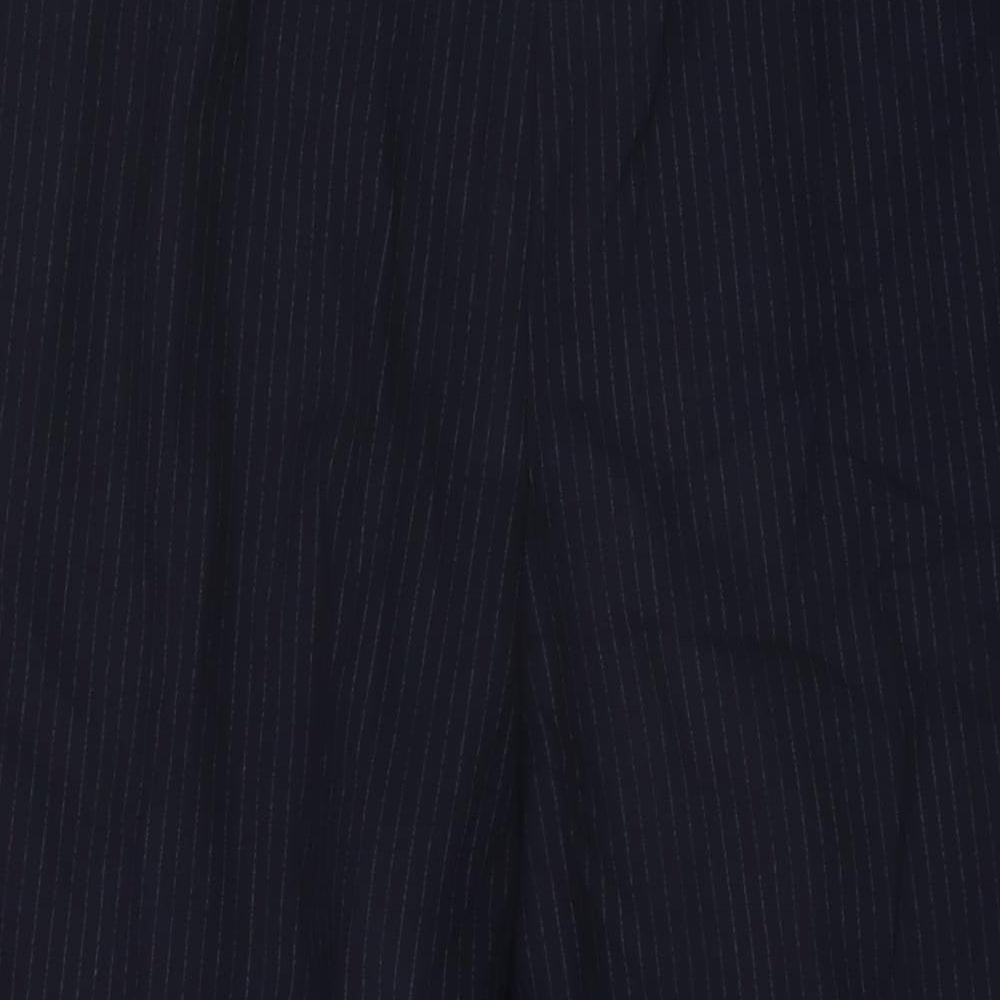 Womens UK Size 20 Marks and Spencer Regular Fit Blue Trousers