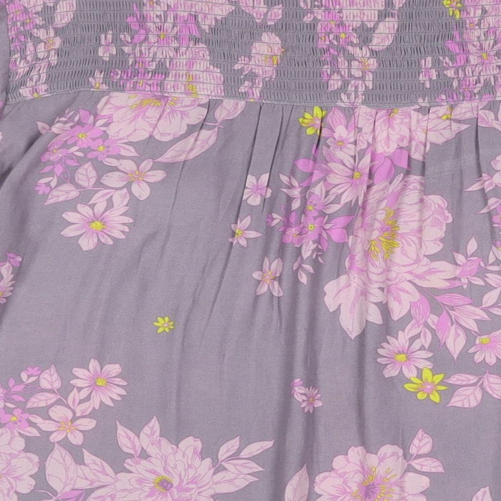 Womens UK Size 18 Torrid Purple Basic Blouse