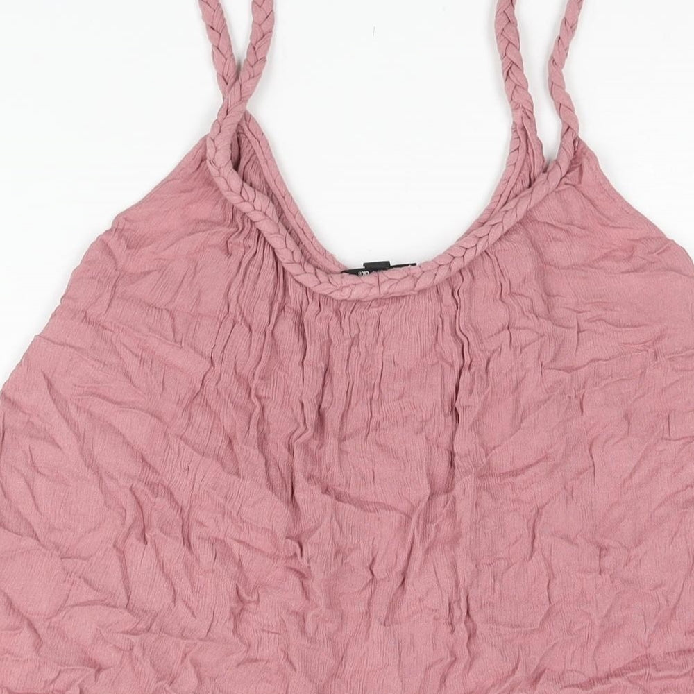 Womens UK Size 8 Topshop Purple Camisole Blouse