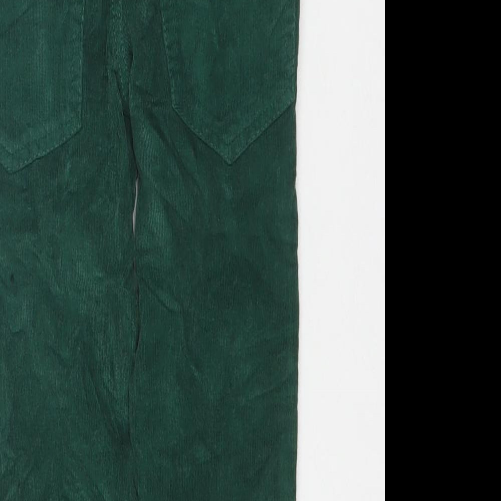 tuc tuc Girls Green Cotton Chino Trousers Size 4 Years Regular Zip
