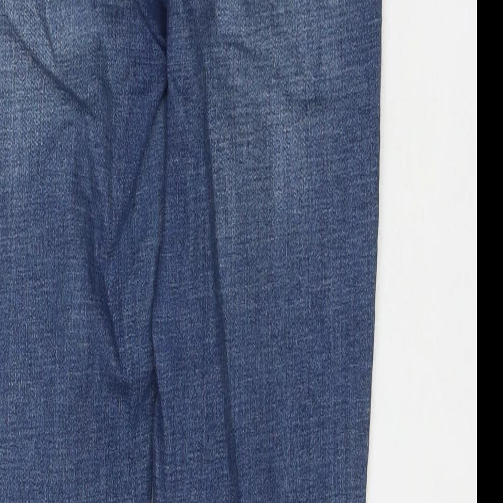 Womens UK Size 8 Stradivarius Regular Fit Skinny Blue Jeans
