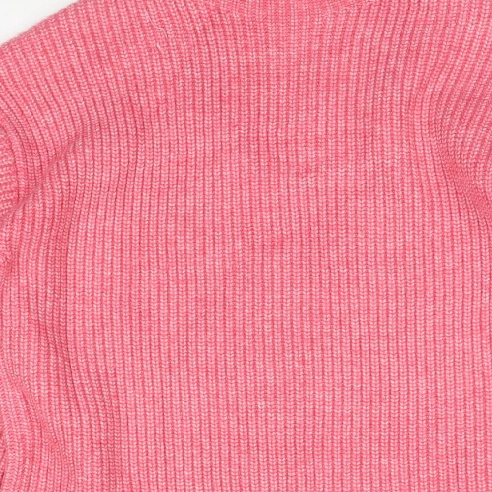 Womens UK Size S Marks and Spencer Pink Pullover Jumper