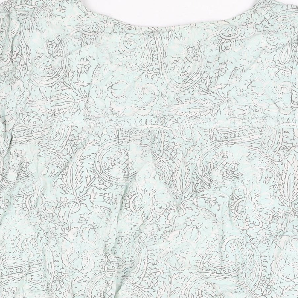 Womens UK Size 12 NEXT Blue Basic T-Shirt