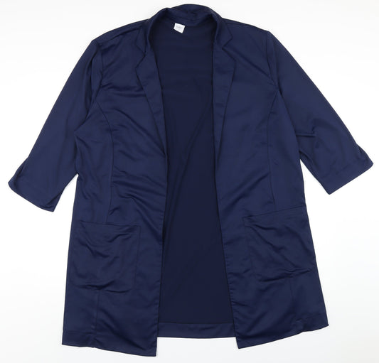 Womens UK Size 18 Cotton Traders Blue Jacket