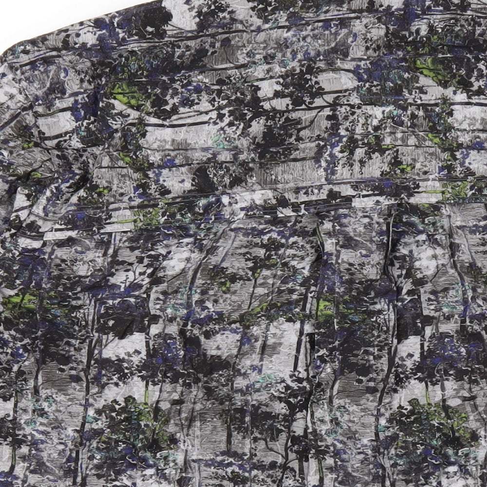 Womens UK Size 12 NEXT Multicoloured Basic Button-Up