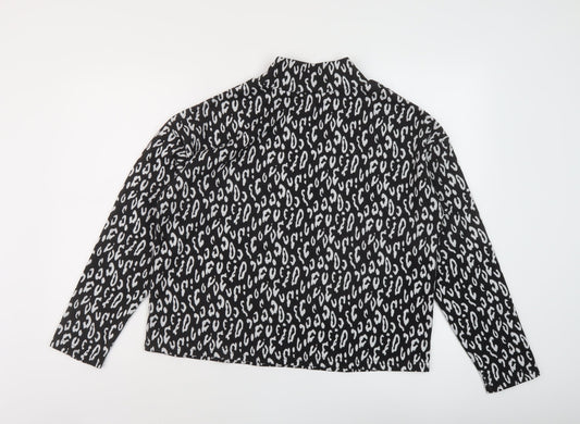 Womens UK Size M New Look Black Pullover Jumper