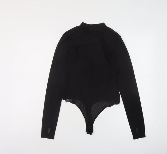 Womens UK Size 8 ASOS One-Piece Black Bodysuit