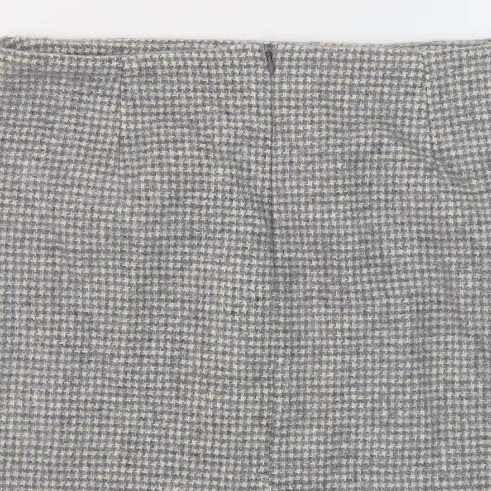 Womens UK Size 32 in Uniqlo Mini Tweed Skirt