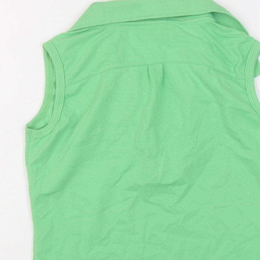 Womens UK Size 12 LA Gear Green Basic Polo