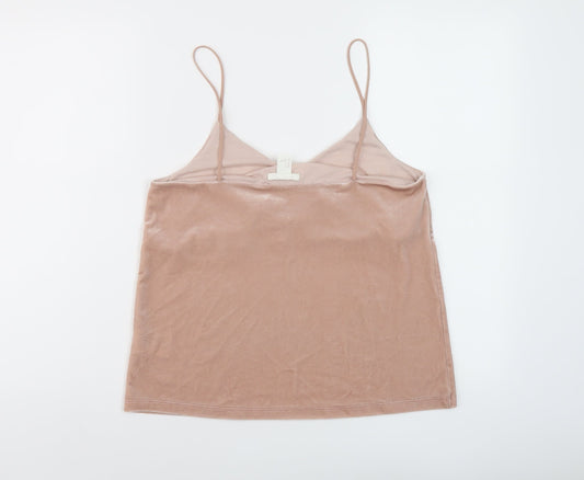 Womens UK Size S H&M Pink Camisole Tank