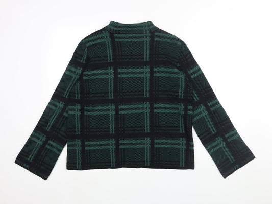 Womens UK Size 12 Warehouse Green Pullover Jumper