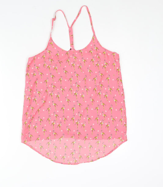 Womens UK Size S Brave Soul Pink Camisole Blouse