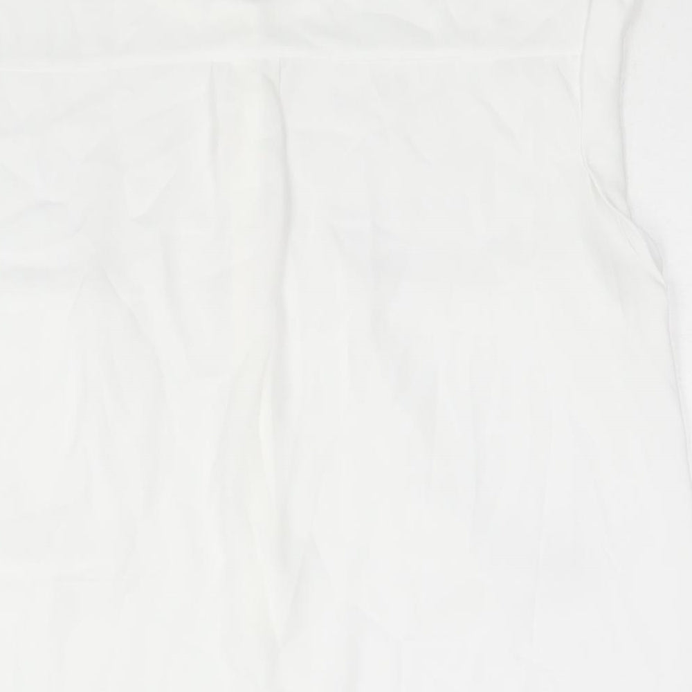 Womens UK Size 12 Marks and Spencer White Camisole Blouse