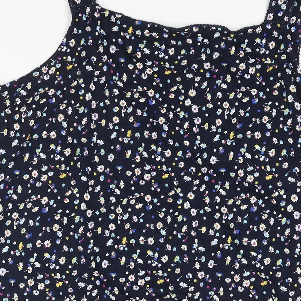 Womens UK Size 18 Marks and Spencer Blue Basic Blouse