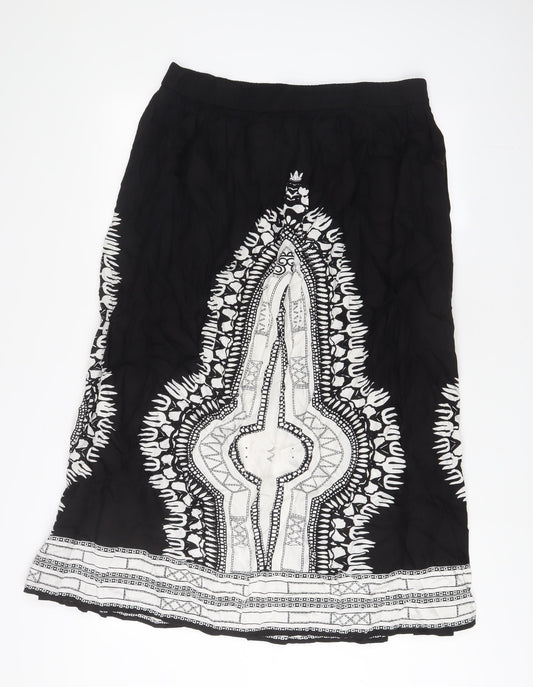 Womens UK Size 16 Klass A-Line Rayon Skirt