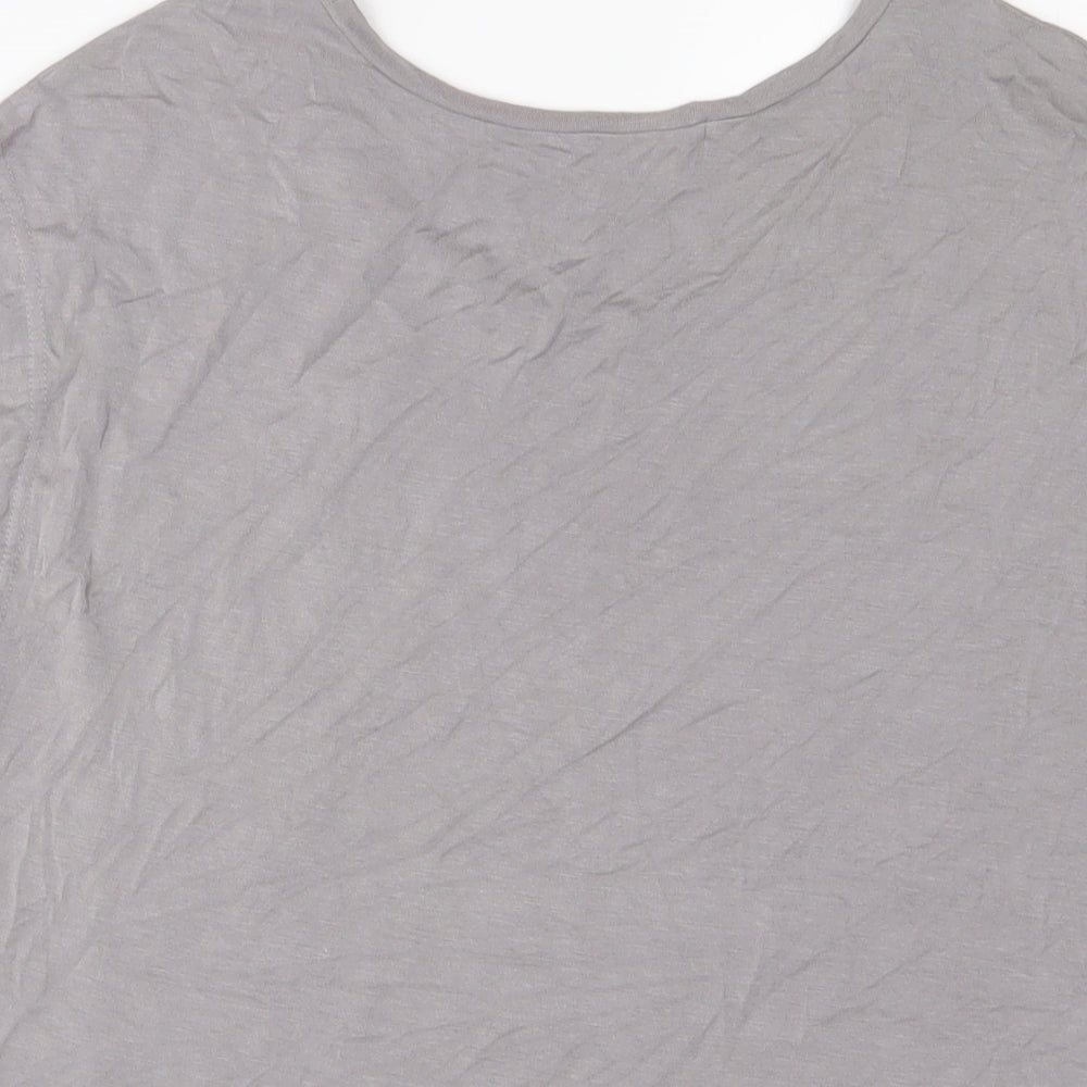 Womens UK Size M Klass Grey Basic T-Shirt