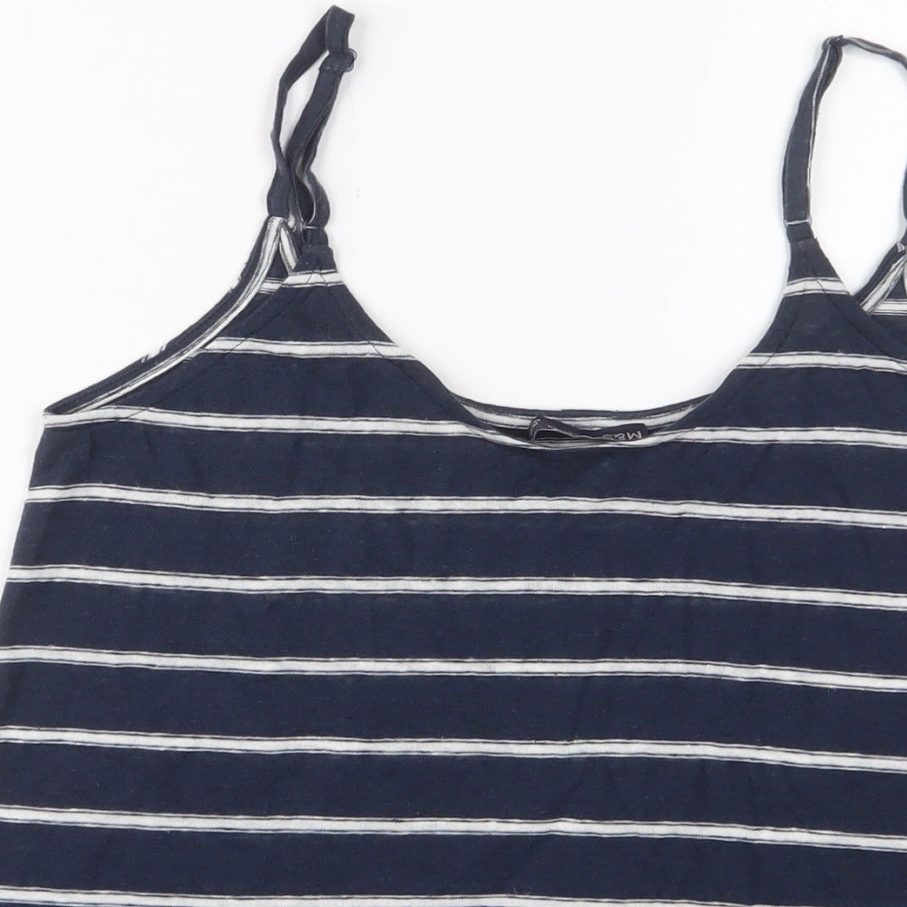 Womens UK Size 10 Marks and Spencer Blue Camisole Tank