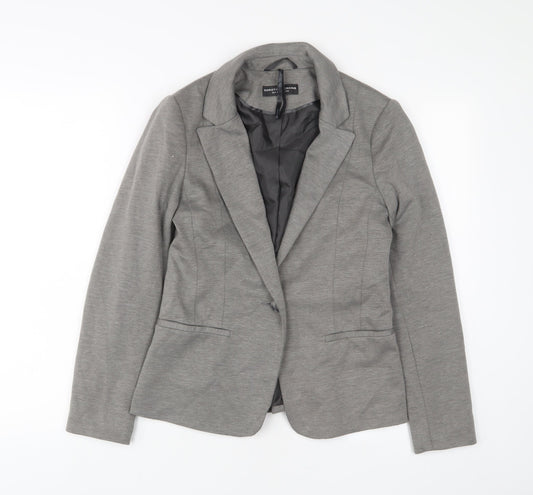Womens UK Size 8 Dorothy Perkins Grey Jacket