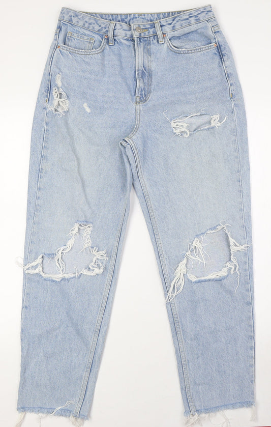 Womens UK Size 10 Very Regular Fit Jegging Blue Jeans