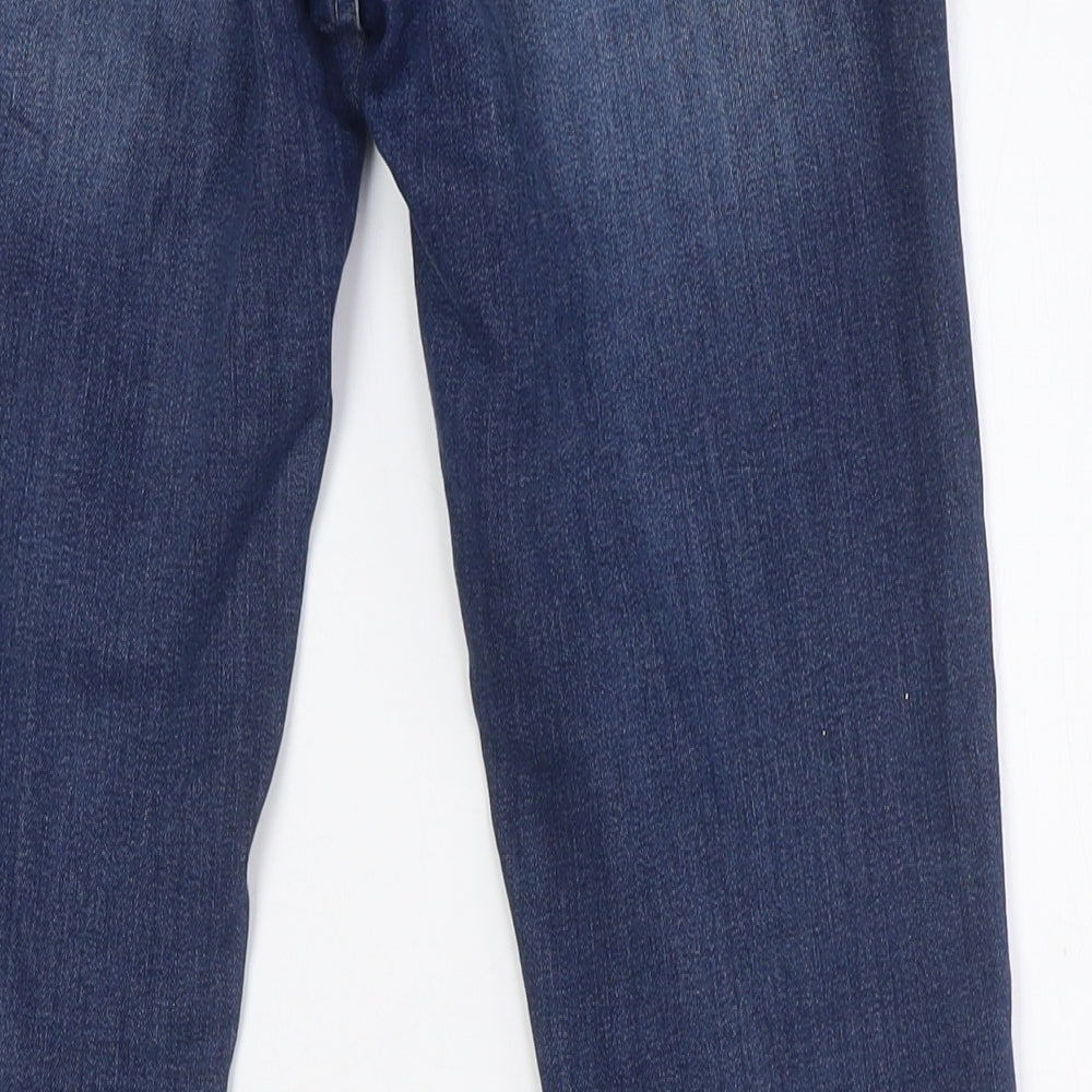 Levi's Womens Blue Cotton Skinny Jeans Size 26 L30 in Regular Zip