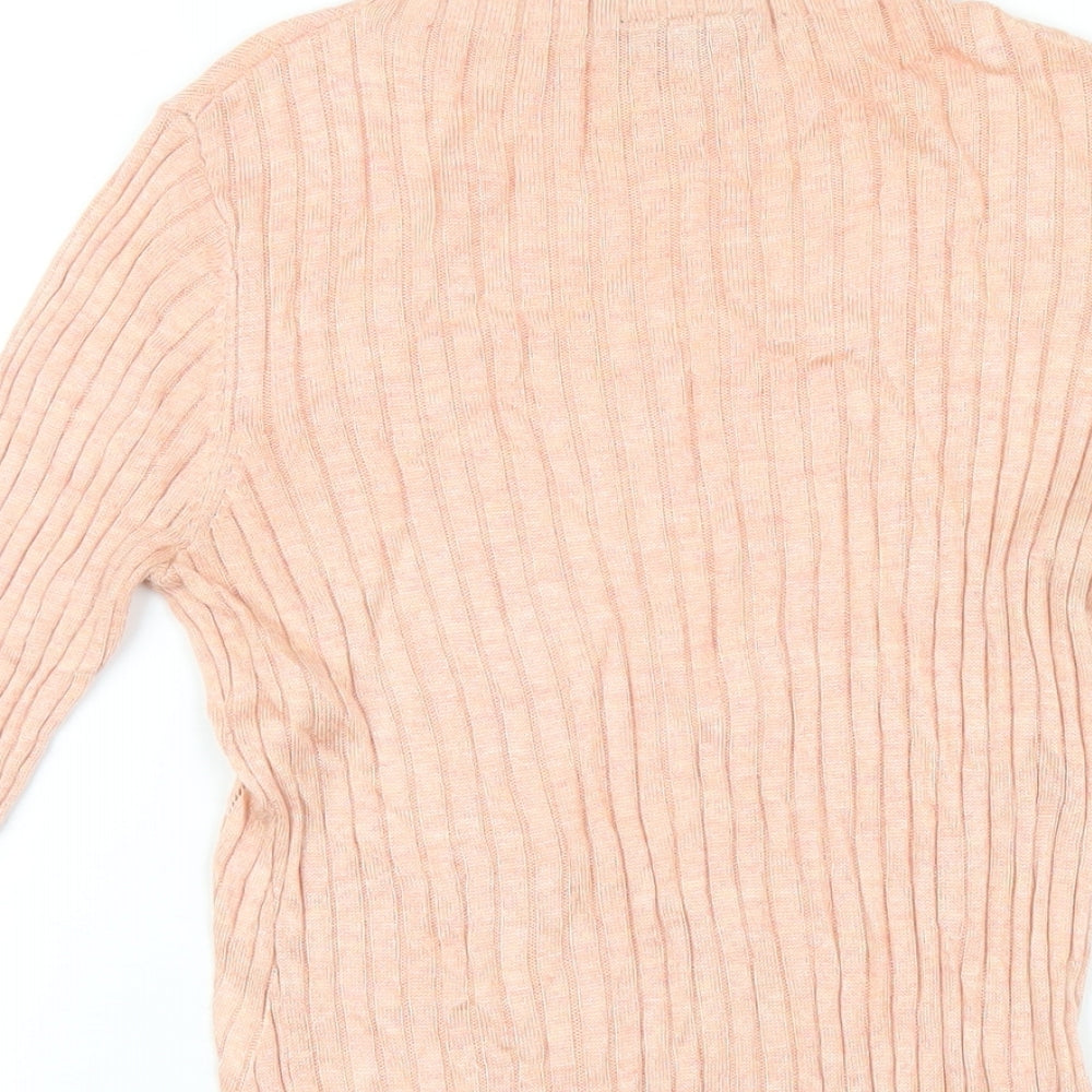 Womens UK Size 10 Warehouse Pink Pullover Jumper